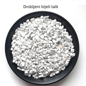 Prirodni kristalni šljunak 3-5 mm za uređenje vrta – bijeli, žuti i ružičasti ametist i ahat