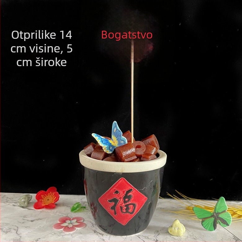 Dekorativni bambus štapići za vjenčanje i banket, platnena obloga, PP vrećica pakiranje, String Red branda, izdanje Kineskog dana zaljubljenih