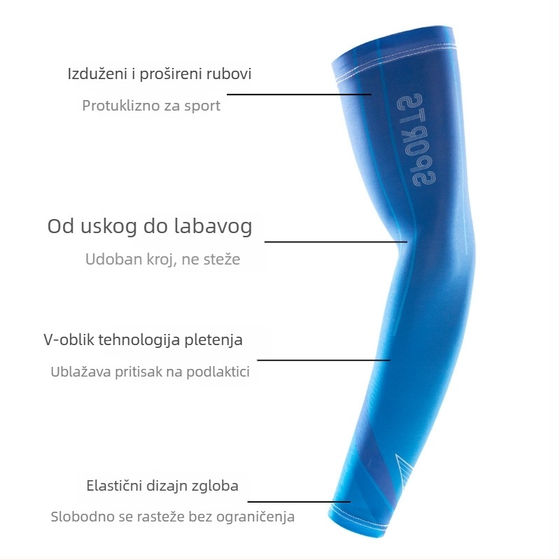 Rukavi od ledene svile s UV zaštitom, za muškarce i žene, prozračni i lagani, za outdoor sportove, vožnju biciklom i ribolov