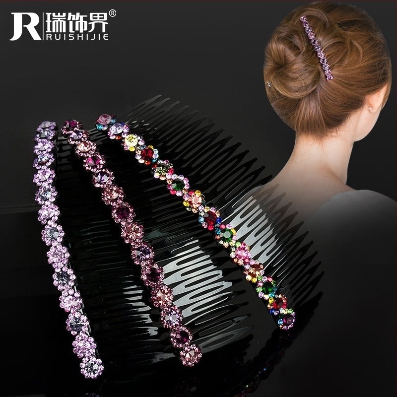 Dječja ukosnica s kristalima, korejsko-japanski stil – za djecu, proljeće 2021