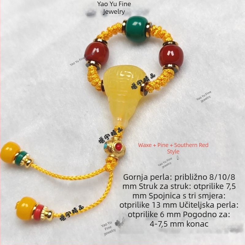 DIY Liuli nakit dodaci – Trostruki set s Traffic Light perlicama, Izvorni dizajn, Proljeće 2025 (Materijal: Liuli; Obrada: Ostalo; Godina/Sezona: Proljeće 2025)