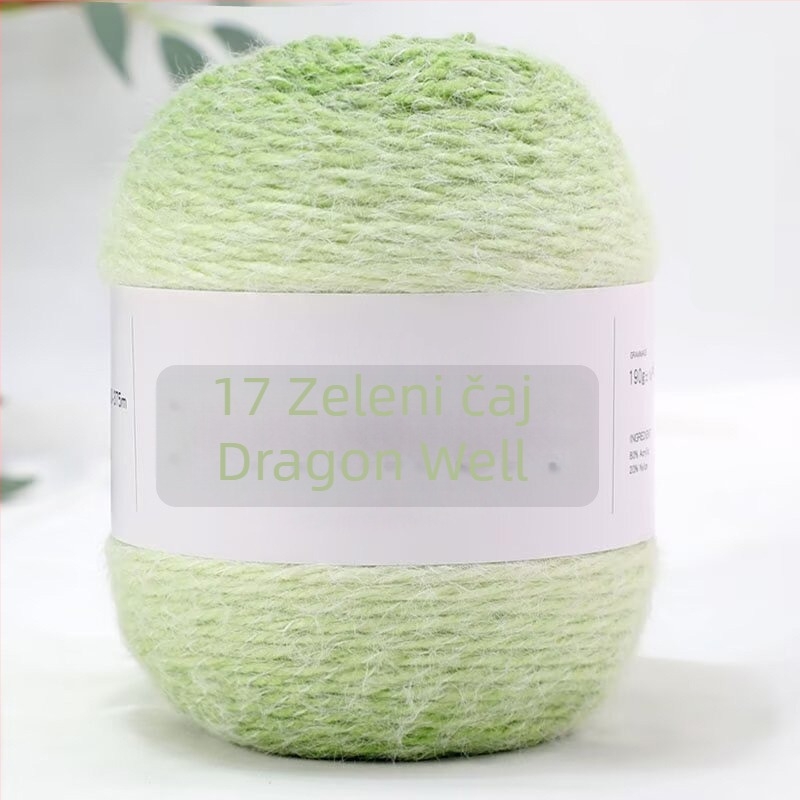Priča za deke s gradientnim dizajnom, Semi-worsted, ball yarn konac za ručno pletenje, alias Cake line, brand Also Warm