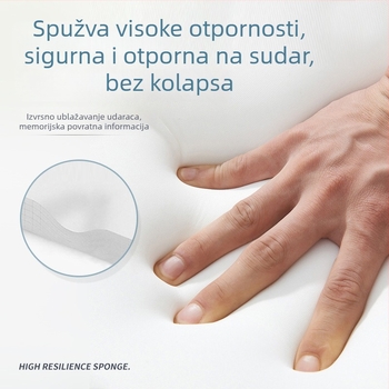 Protudarna meka zidna naljepnica, samoljepljiva zaštita uz dječji krevet, tatami zidni obruč oko kreveta, 3D jastuk, moderni minimalistički stil