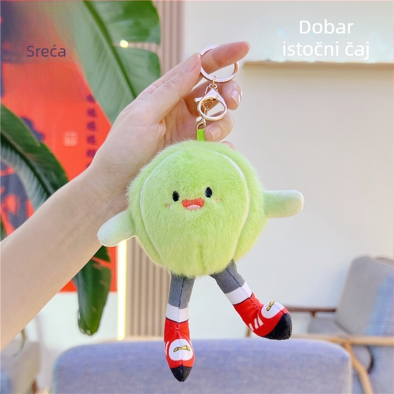 Pluška lutka za privjesak za torbu – super mekani kratki pliš, PP punjenje, OEM logo obrada, pogodna kao privjesak i mala pokretna igračka, dobna granica 14+