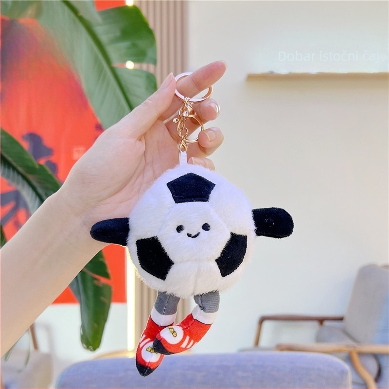 Pluška lutka za privjesak za torbu – super mekani kratki pliš, PP punjenje, OEM logo obrada, pogodna kao privjesak i mala pokretna igračka, dobna granica 14+