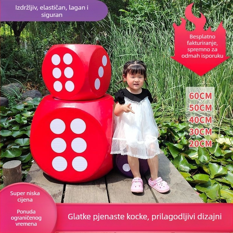 Kocke Shenghang, ABS materijal, zaobljene rubove, za šah i igre s kartama