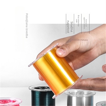 Nylon glavna ribolovna linija, visoka čvrstoća, duljina 500 m, marka FISH-J