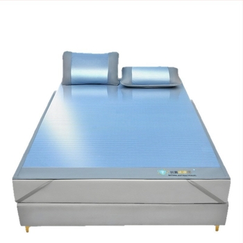 Mat set: antibakterijski ice-silk materijal, izvezen, periv, sklopiva prilagodljiva podloga za krevet, viskozni vlakno