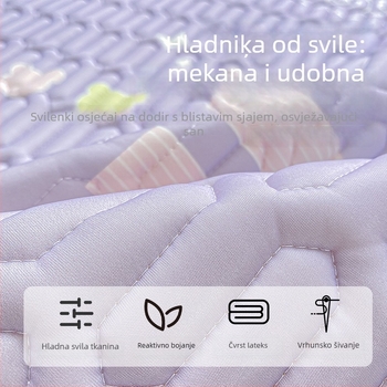 Trodjelni set plahni za madrac s elastikom, prirodni lateks, sadržaj lateksa 90%+, tiskana tkanina