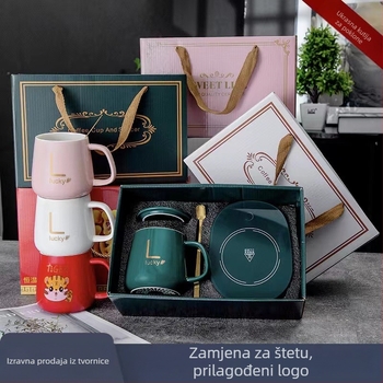 Keramična šalica s izolacijom (materijal: keramika; kategorija: šalica; mikrovalna pećnica: da; pakiranje: poklon kutija; marka: Xi Wan)