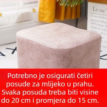 DIY set za poklopac posude mliječnog praha