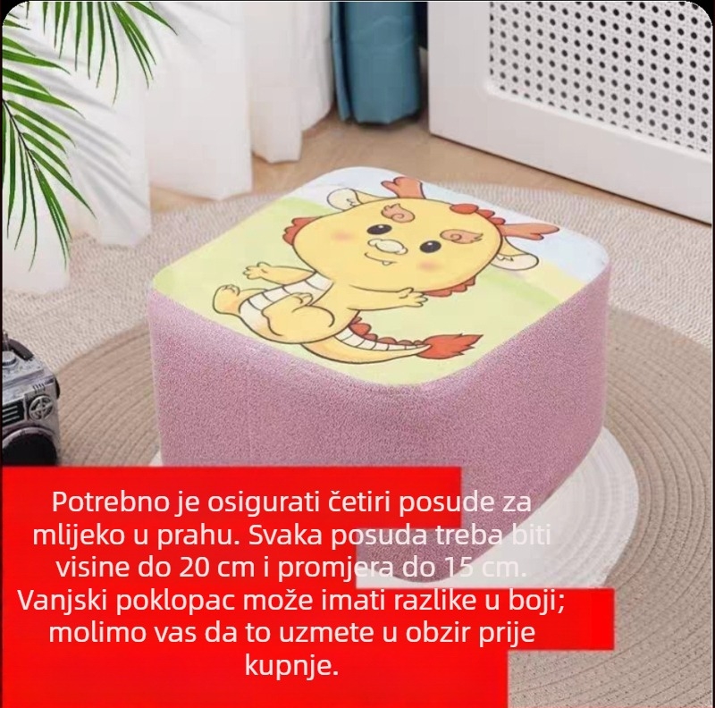 DIY set za poklopac posude mliječnog praha
