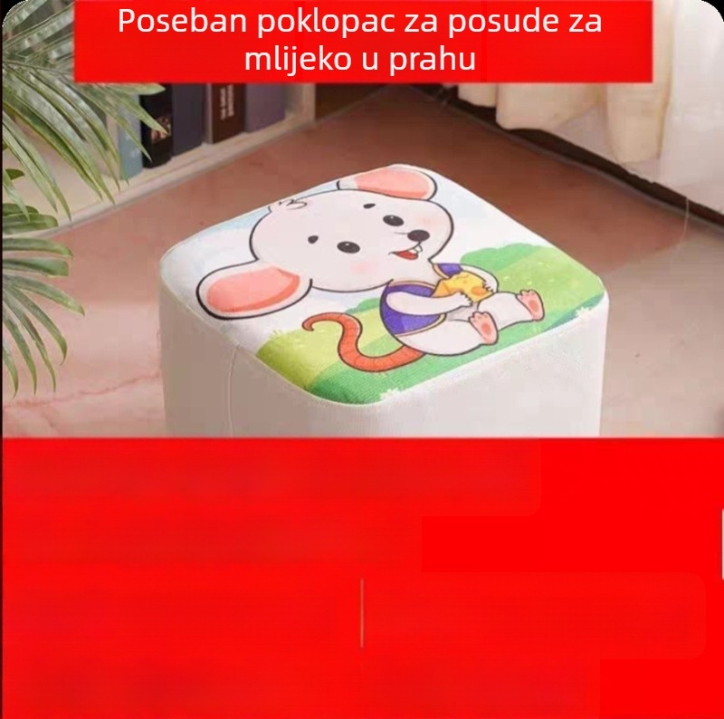 DIY set za poklopac posude mliječnog praha