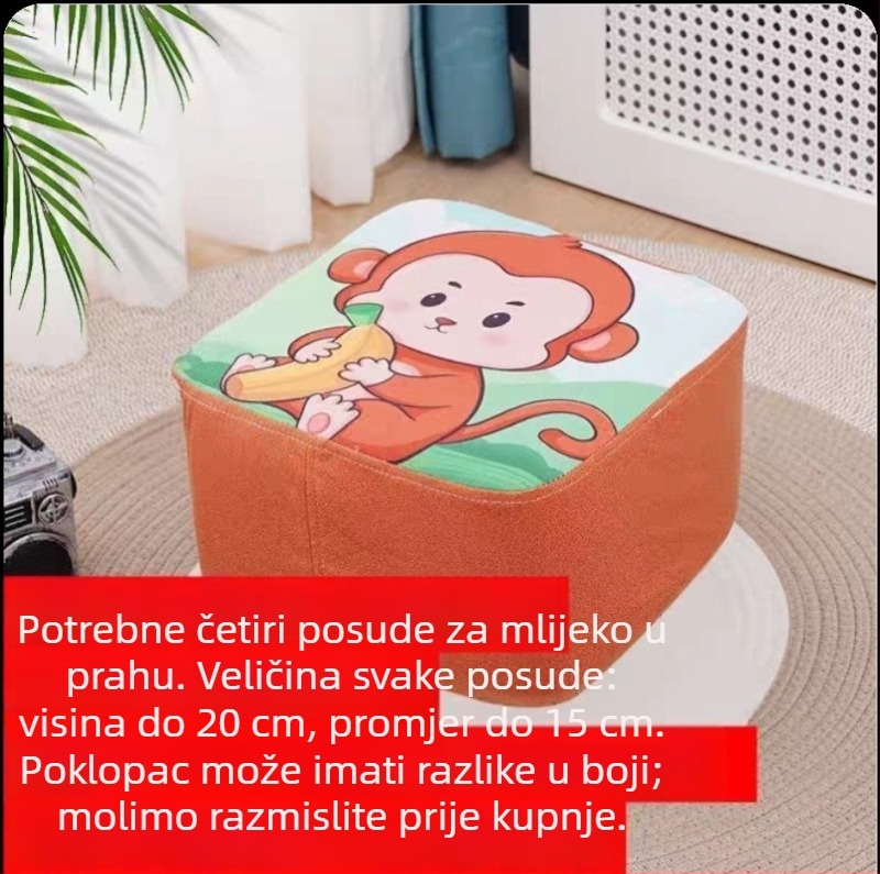 DIY set za poklopac posude mliječnog praha