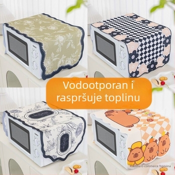 Vodootporan pokrov za prašinu za mikrovalnu pećnicu, univerzalni pokrov za Galanz/Midea, kućna uporaba