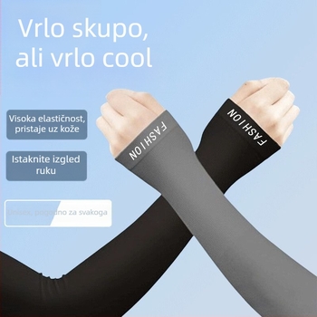 Ice Silk forearm sleeves za muškarce – zaštita od sunca i UV, proljeće, za motocikle