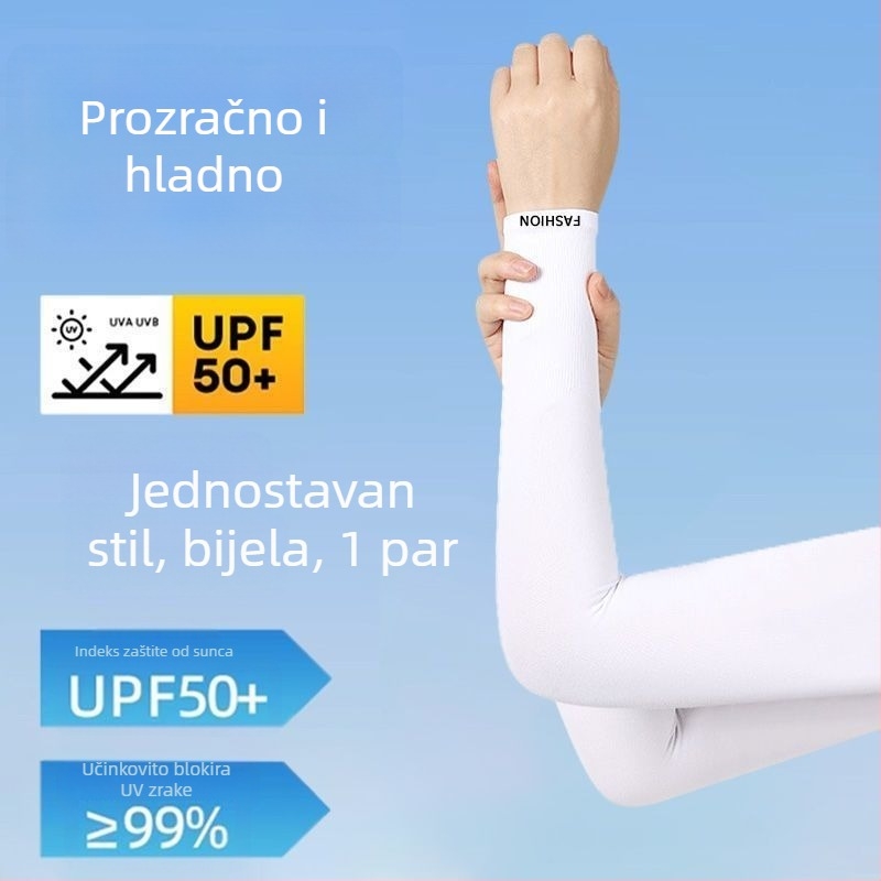 Ice Silk forearm sleeves za muškarce – zaštita od sunca i UV, proljeće, za motocikle