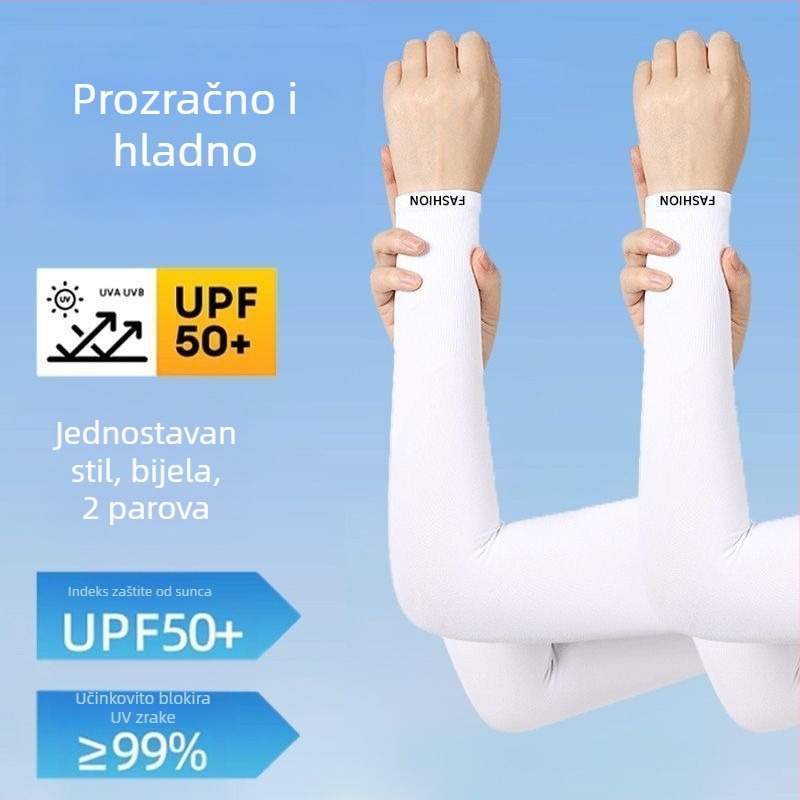 Ice Silk forearm sleeves za muškarce – zaštita od sunca i UV, proljeće, za motocikle