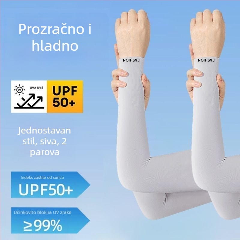 Ice Silk forearm sleeves za muškarce – zaštita od sunca i UV, proljeće, za motocikle