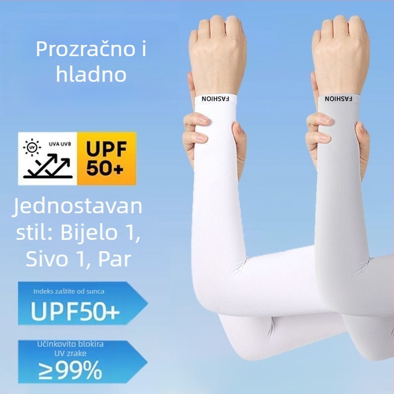 Ice Silk forearm sleeves za muškarce – zaštita od sunca i UV, proljeće, za motocikle