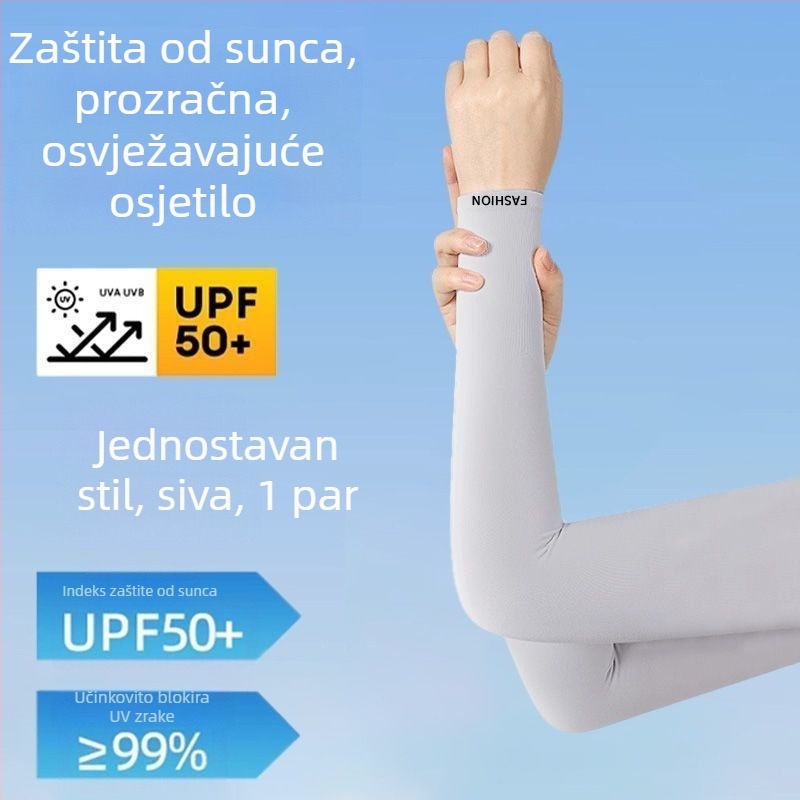 Ice Silk forearm sleeves za muškarce – zaštita od sunca i UV, proljeće, za motocikle
