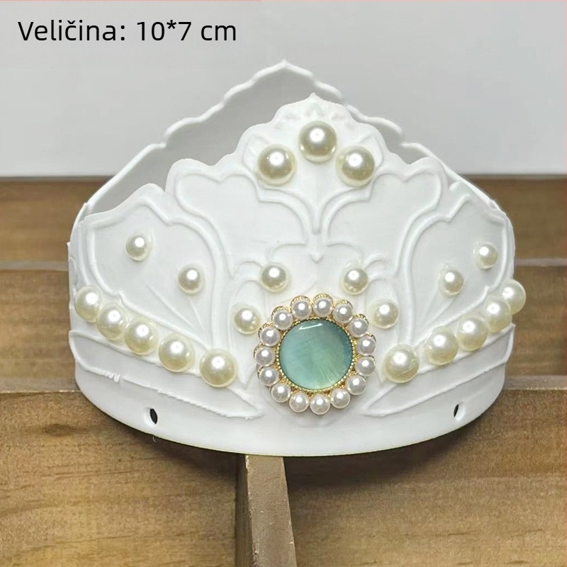 Dječja kopča za kosu s cvijetom — etničkog stila, ručno izrađeni dodatak za fotografiranje