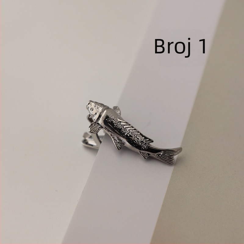 Klip za kravatu, životinjskog oblika, legura, muški korejski stil, proljetno izdanje 2025