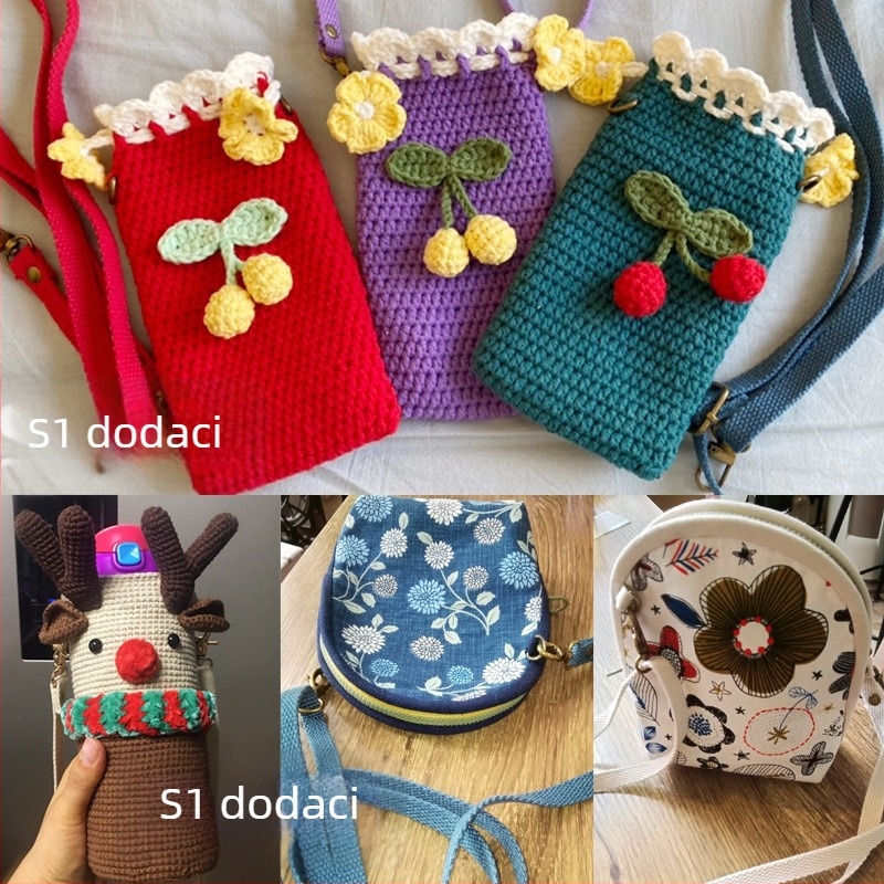 Podesivi platneni rameni remen za torbu – ručno izrađeni DIY remen, model Sggfhg952