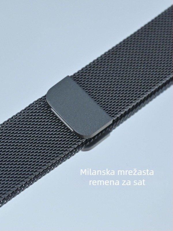 Metal Milanese narukvica za Apple Watch 10/9/8 — prozračna, minimalistička i elegantna za žene