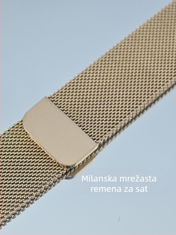 Metal Milanese narukvica za Apple Watch 10/9/8 — prozračna, minimalistička i elegantna za žene