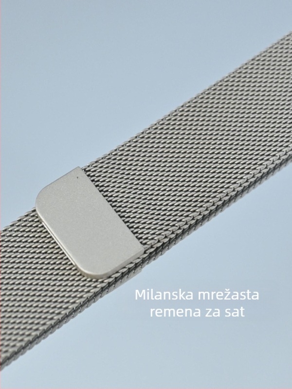 Metal Milanese narukvica za Apple Watch 10/9/8 — prozračna, minimalistička i elegantna za žene