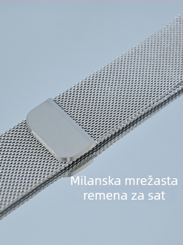 Metal Milanese narukvica za Apple Watch 10/9/8 — prozračna, minimalistička i elegantna za žene