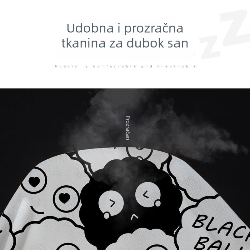 Bijeli poliester posteljina set s uzorkom biljaka, za jednokrevetni ili dvokrevetni krevet, dječja i studentska soba, ljetna upotreba