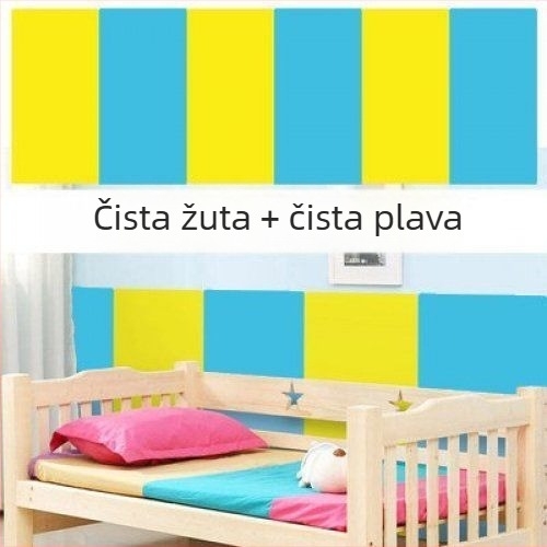 Zidni panel s naljepnicom za dječju sobu – otporan na požar, materijal Xpe foaming, brenda Unique, jednostavan i moderan stil