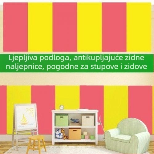 Zidni panel s naljepnicom za dječju sobu – otporan na požar, materijal Xpe foaming, brenda Unique, jednostavan i moderan stil