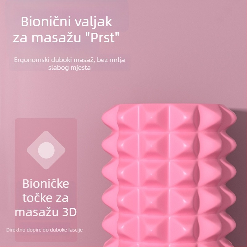 Joga pomagala: pjena šipka masažer — prilagodljiva, Binlo, Joga pomagala, pogodno za fitness, masažu, jogu, planinarenje
