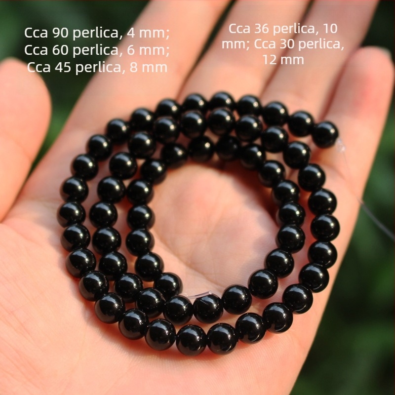 Crvene ahatne perle s distancijskim perlama, okrugle perle s mantrom od šest znakova za DIY izradu nakita, poluproizvodi