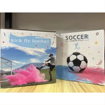 Lopta za otkrivanje spola s prahom – Plastična lopta za igru, Proces tiska, Težina 590 g, Brend Other