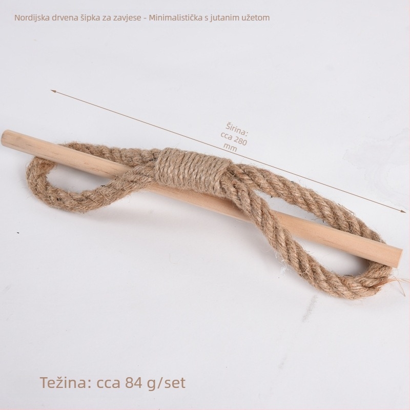 Ručna vezica za zavjese, bez bušenja, nordijski minimalistički stil, dodatak u stilu Harajuku