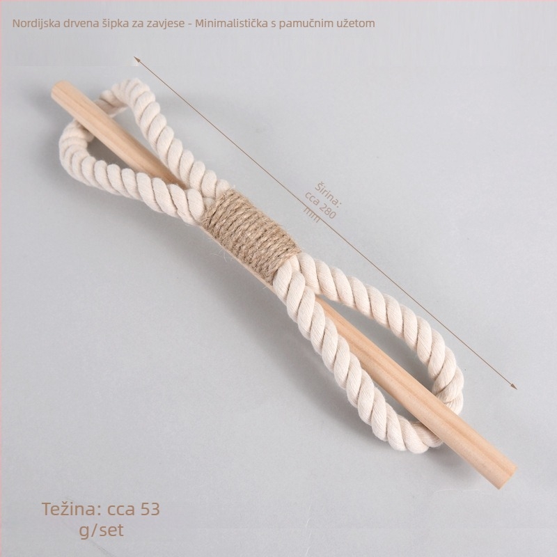 Ručna vezica za zavjese, bez bušenja, nordijski minimalistički stil, dodatak u stilu Harajuku