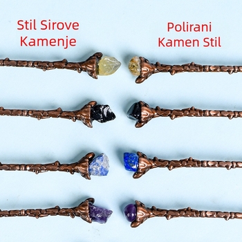 Ametistno kristalna žlica za kavu – vintage ukrašena miješalica, nepravilna polirana žlica za desert od kamena; Materijal: ametist; Marka: Supreme Good Square; Stil: Moderna jednostavnost; Težina: 0.1 kg; Pakiranje: PP vrećica
