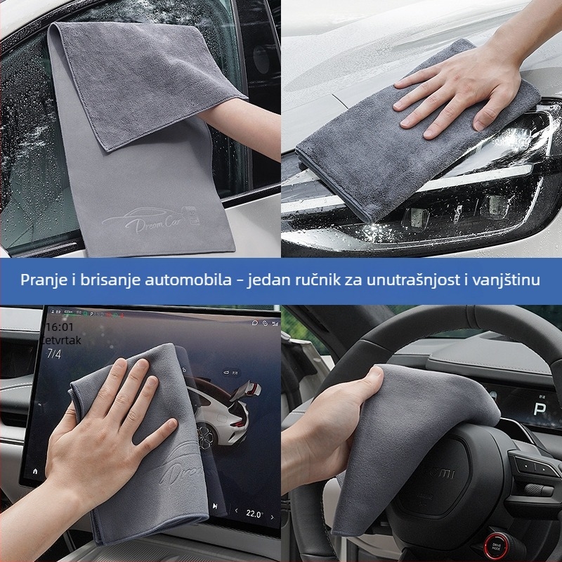 Xiaomi SU7/YU7 Krpa za čišćenje unutarnjeg dijela automobila – upijajuća pamučna krpa sa baršunastom teksturom