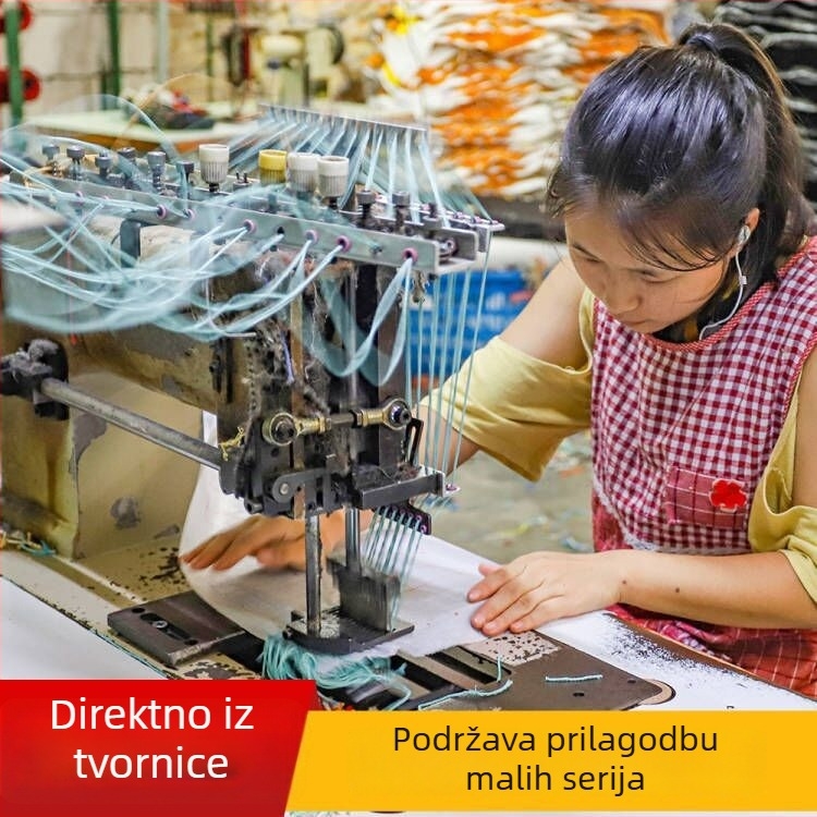 Trojedini set jednofarbnih kupaonskih prostirki, upijajuće i protuklizne, s flokiranom površinom