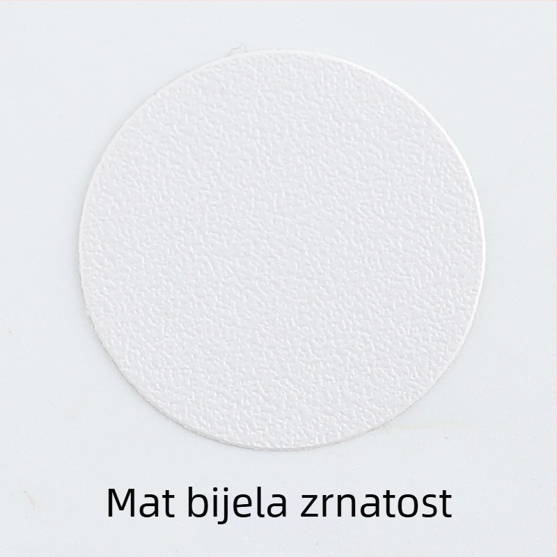 PVC samoljepljive poklopce rupa za vijke za ormariće i garderobe — dekorativne naljepnice za zaštitu od prašine, 1 kom.