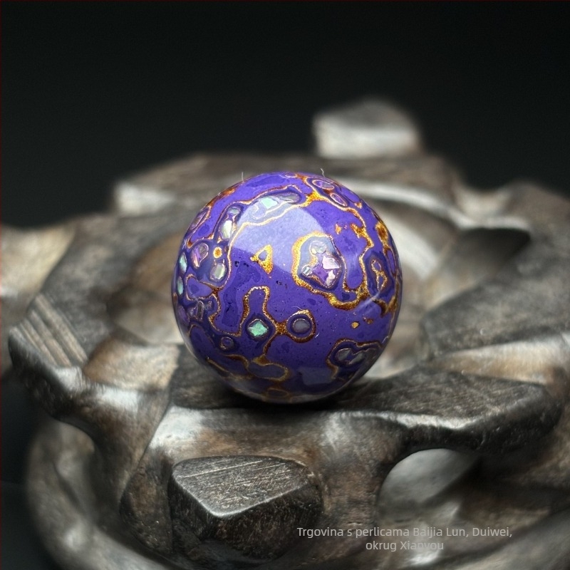 Drveni narukvica s kineskim dizajnom, ručna izrada, Buddha koralikama s perlom