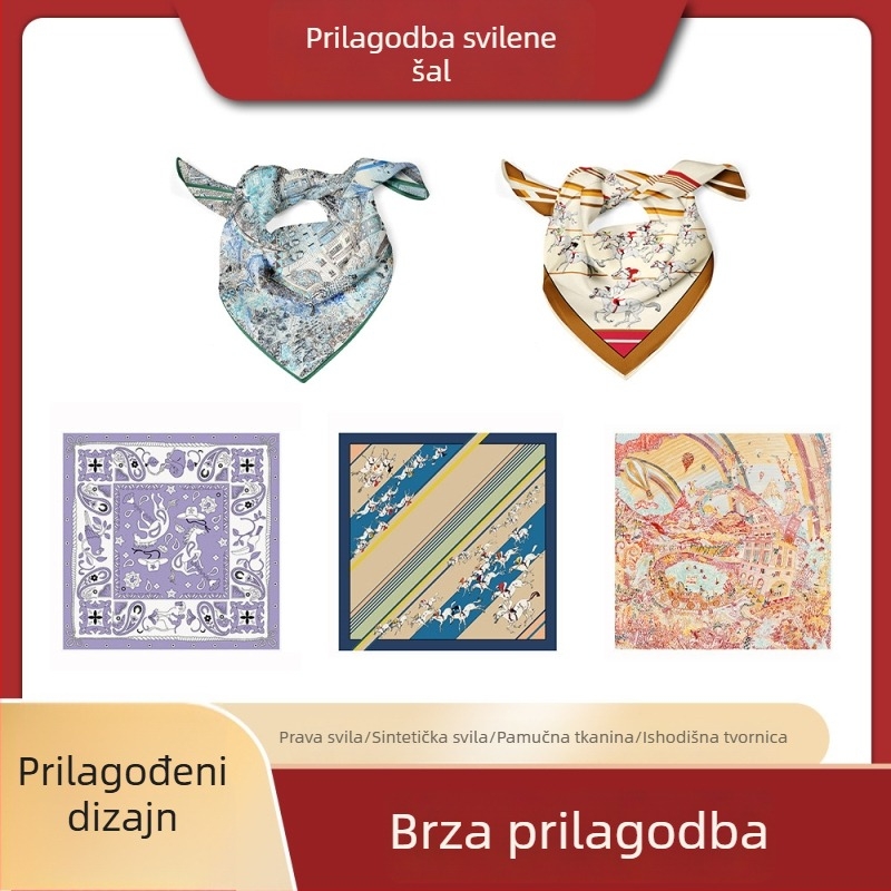 Šal od Tencela, twill, dvostruki sloj, proljeće, za putovanja