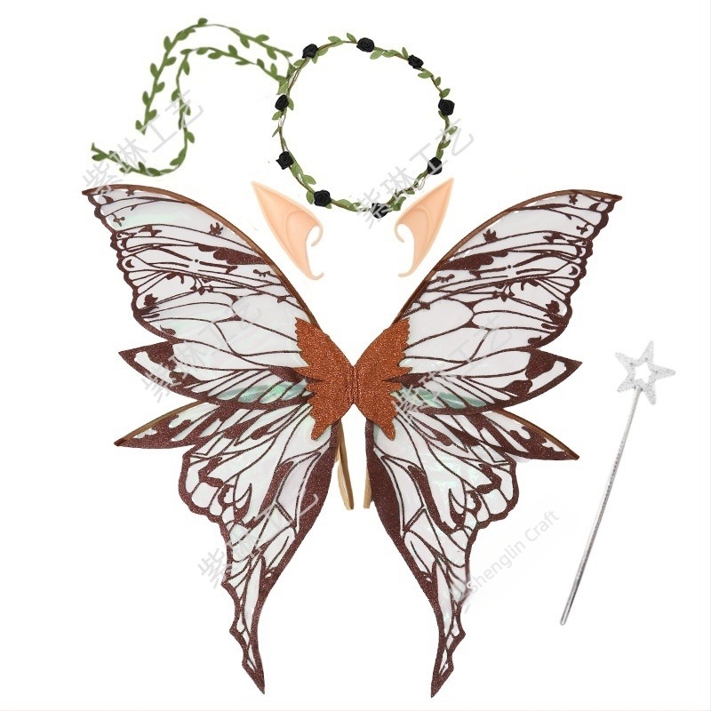 Anđeoska krila za leđa - dodatak za COSPLAY, Materijal: tkanina, Izrada: poluručna i polu-mehanička, Rekvizit za šminku kostima, Nije uvoz