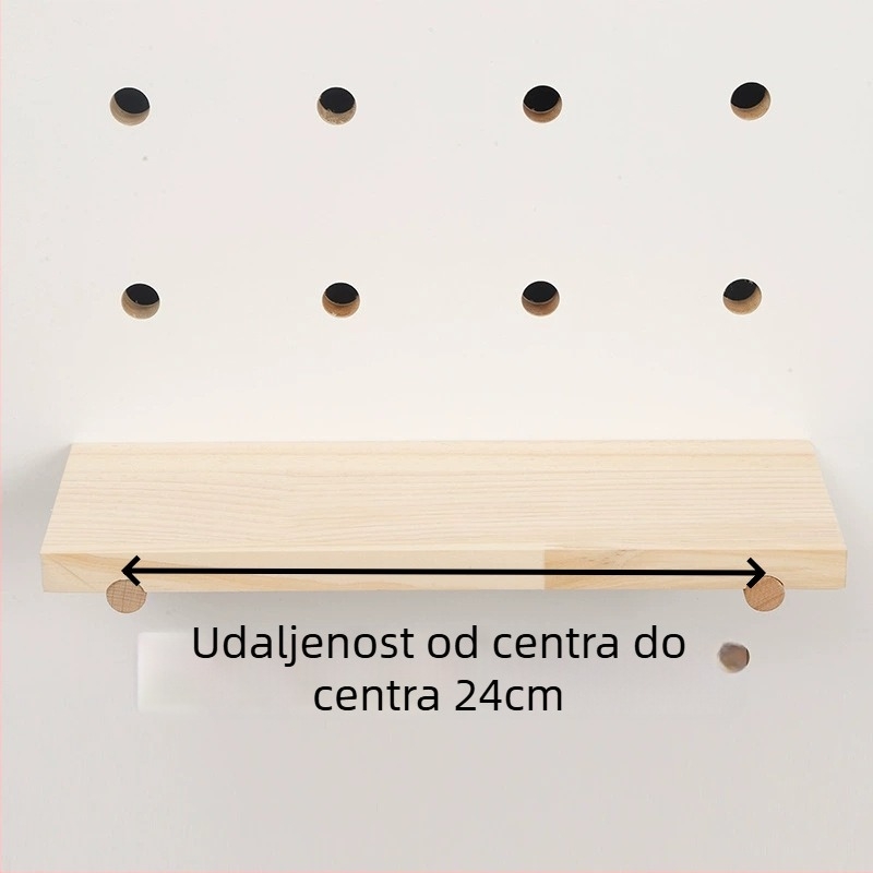 Drveni dodaci za ploču s rupama, nordijski kuka s nosivošću, bukovo drvo, Baimao marka, porijeklo Linyi, proljeće 2020 lansiranje