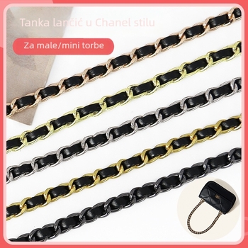 Lančani remen za torbu od PU kože, produženi remen za nošenje crossbody