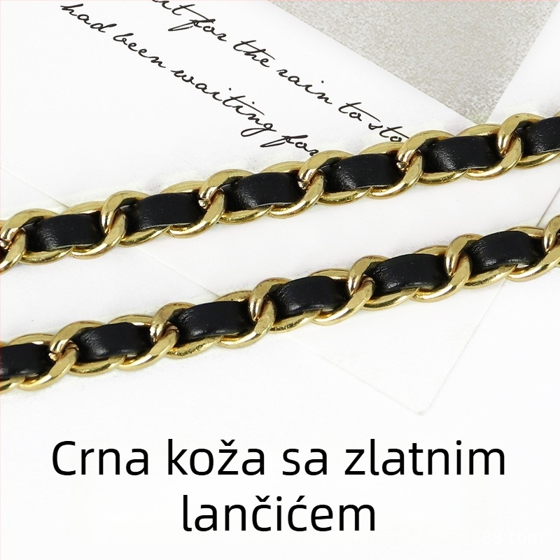 Lančani remen za torbu od PU kože, produženi remen za nošenje crossbody